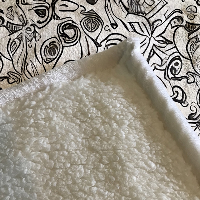 Throw Blanket, 51" W x 60" L