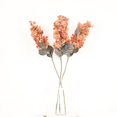 Arrangement floral d'hortensia artificiel de 28 po pour remplissage de vase, bouquet de fleurs à longue tige de style campagnard en vrac pour fête de mariage