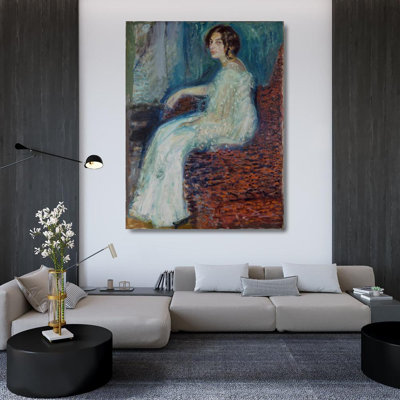 «Portrait of Henryk Cohn» par Richard Gerstl - Art mural sur toile tendue avec châssis
