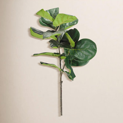 44'' Faux Fiddle Leaf Fig Branch