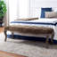 Banc recouverts de tissu d'ameublement Fleur-1230573237