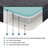 11-Inch Queen Size Bed Mattress Gel-Infused Memory Foam Hybrid Mattress, Dark Gray, Mattress In A Box-117336110