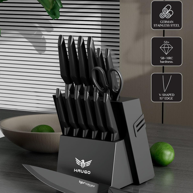 14 Pcs Kitchen Knife Set