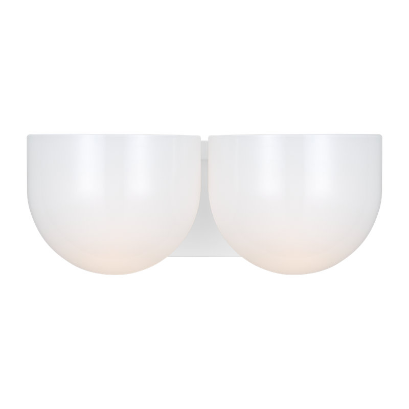 Cheverny 2 - Light Vanity Light, Matte White