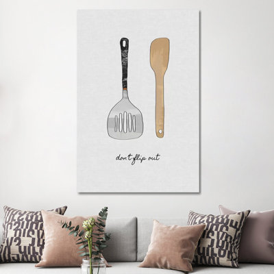 Don't Flip Out by Orara Studio - Wrapped Canvas Print