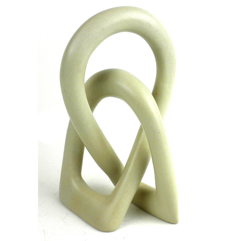 Sculpture Jeffords, Naturel, H 6 po x l 4 po x P 4 po