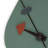 Ullyot MDF Wall Clock with Aluminum Hands and Silent Non-Ticking Teardrop Shaped Design-1564157078-1538751425