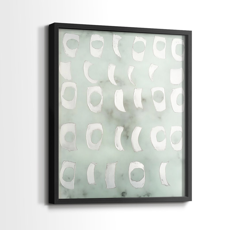 "ABSTRACT Series DCCLXIX" par J Paul, Noir, noir, noir, noir, H 11 po x l 9 po