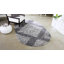 Tapis gris / blanc Irsad-1788006846