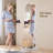 3-in-1 Rotating Floor Jewellery Mirror Cabinet with Storage Shelves-1570658802