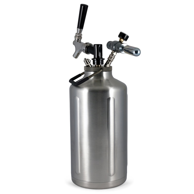 128oz. Stainless Steel Beverage Dispenser, Stainless