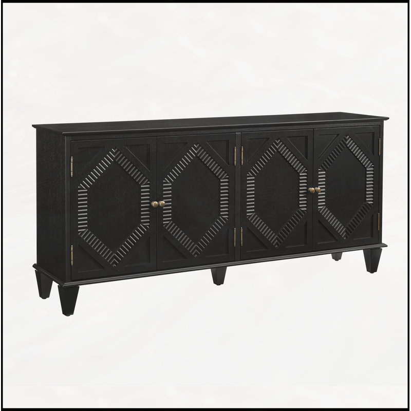 Buffet 65,2 pouces avec rangement réglable