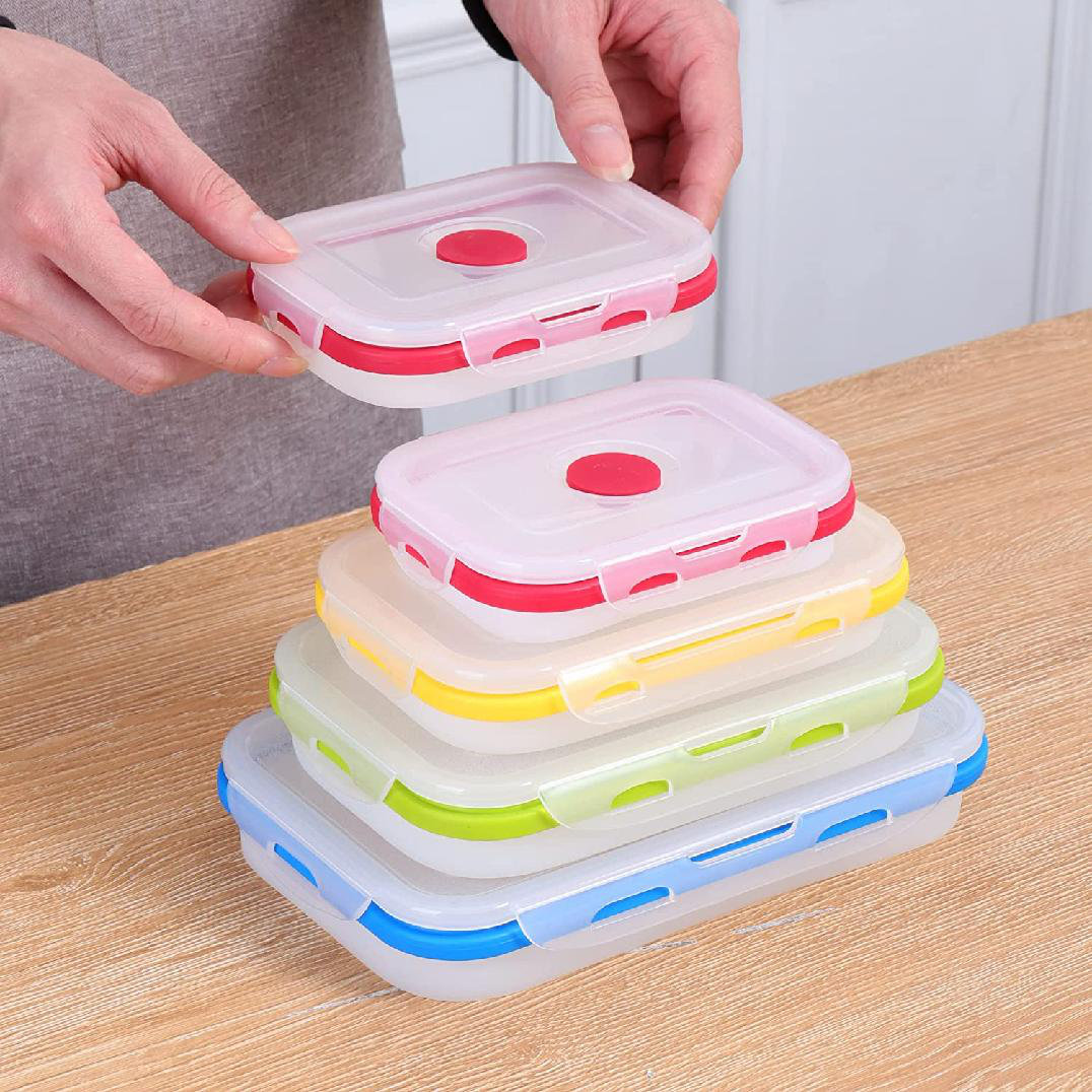 Collapse-it Silicone Food Storage Containers - BPA Free Airtight