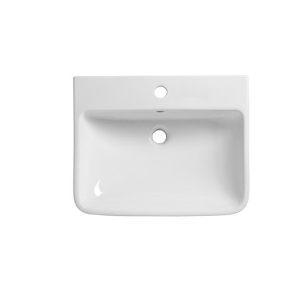 Structure Ceramic Rectangular 550mm Inset Basin