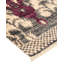 Tapis ivoire / gris / rouge en laine noué à la main de conception unique 8 pi x 10 pi 2 po Awo