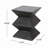 Outdoor Lightweight Concrete Side Table