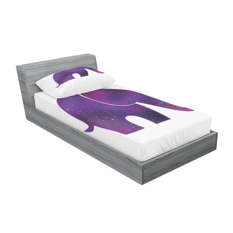 Microfiber Sheet Set, Twin XL Sheet Set with Fitted Sheet