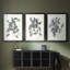 «Growing Leaves IV», impression encadrée sur mesure de qualité supérieure - 3 pièces-1506153492-1506153494