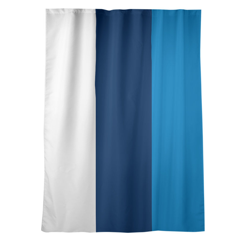 Mississippi Rebellion Sateen Room Darkening Curtain Single Panel, Navy/Blue