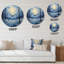 Horloge murale Winter Sky Serenity Pastoral II - Paysages-662207141