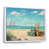White Floater Framed