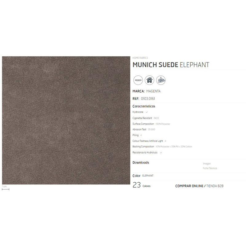 Amalgre 78cm Wide Swivel, Gris