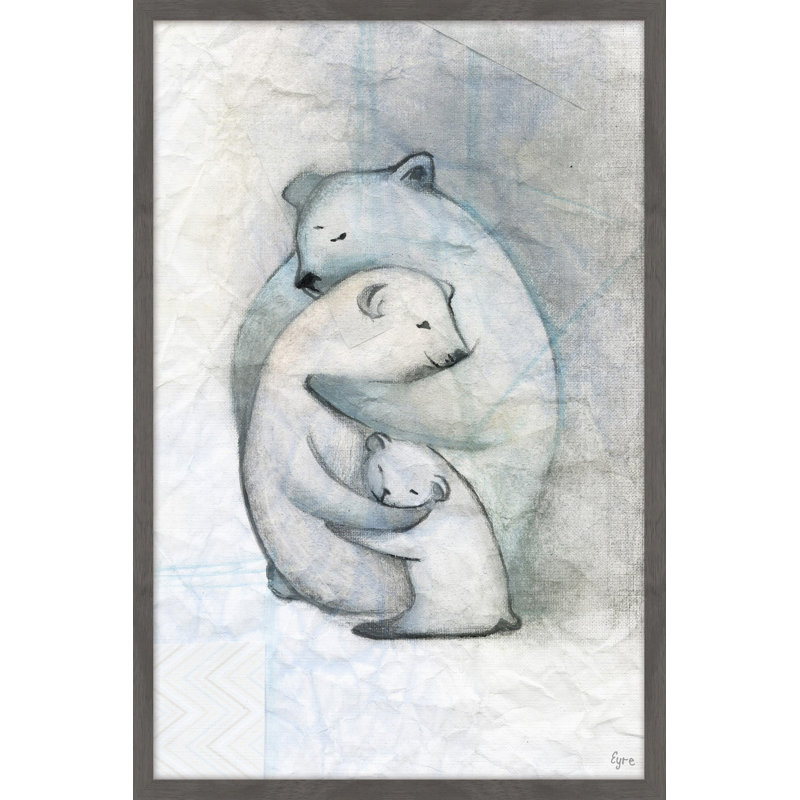 « family admise ii », reproduction d’art encadrée, H 30 po x l 20 po x P 1,5 po