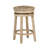 Granville Swivel Solid Wood Woven Seat Bar & Counter Stool-2108788880-2108788882
