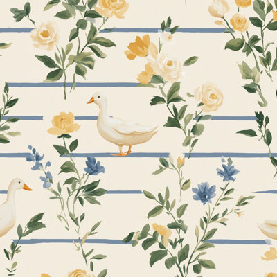 Adhésif mural Ducks