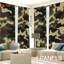 4 pièces rideaux d'impression numérique à imprimé camouflage pour le traitement de la fenêtre de la chambre à coucher, drapé de style camouflage de l'armée moderne, protection de la vie privée-2127416492