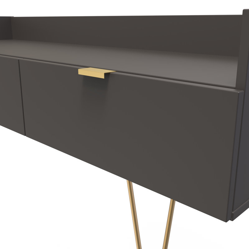 Taeyah 2 Drawer TV Unit, Grey