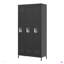 Armoire de rangement avec casier de rangement