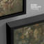 Impression sur toile Moody Green Vintage Vaiety-109881511-109881510