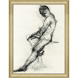Black And White Figure Giclee Print by Soicher Marin Archives