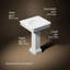 Lavabo de salle de bain rectangulaire 24 "Claude par Studio McGee-128974275-128974274