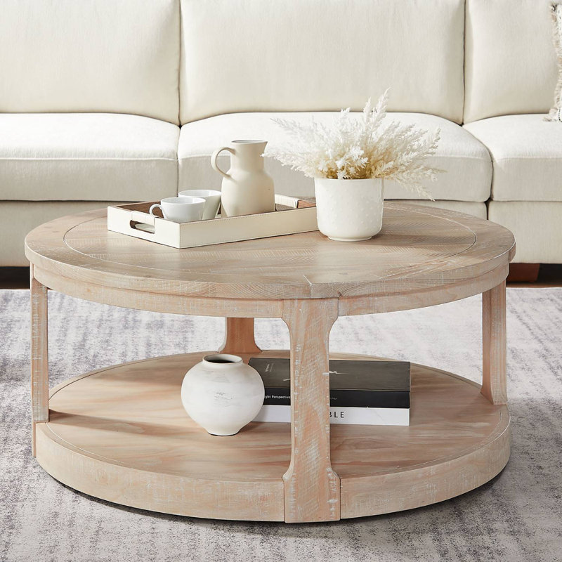 Table basse 40 po, Chêne