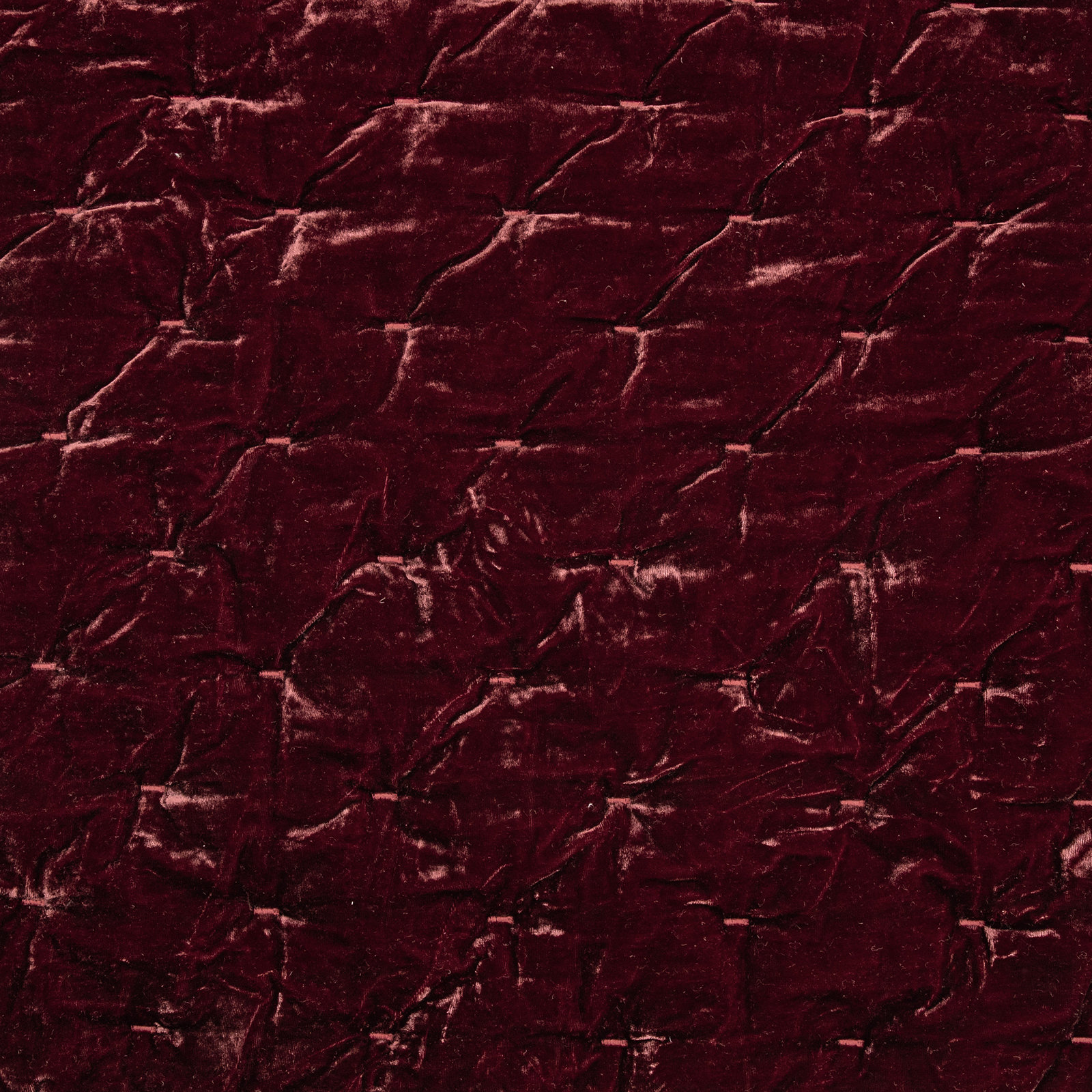 Stella Velvet Quilt Set, King Quilt + 2 King Shams, Red