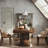 31.5 Inch Square Dining Table, Kitchen Table Small Dinner Table Farmhouse Dining Room Table-330856392