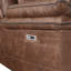 Fauteuil inclinable et oscillant rembourré en tissu de polyester Sadarius-1257479203