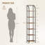 Bookcase, Narrow Bookcase Shelving Unit for Living Room, Office, Sturdy, Bedroom, Industrial -79870756-79870759