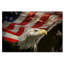 Art mural sur toile tendue - «American Eagle» par Jai Johnson pour décoration de salon, de chambre à coucher ou de bureau - 30 x 47-22069032
