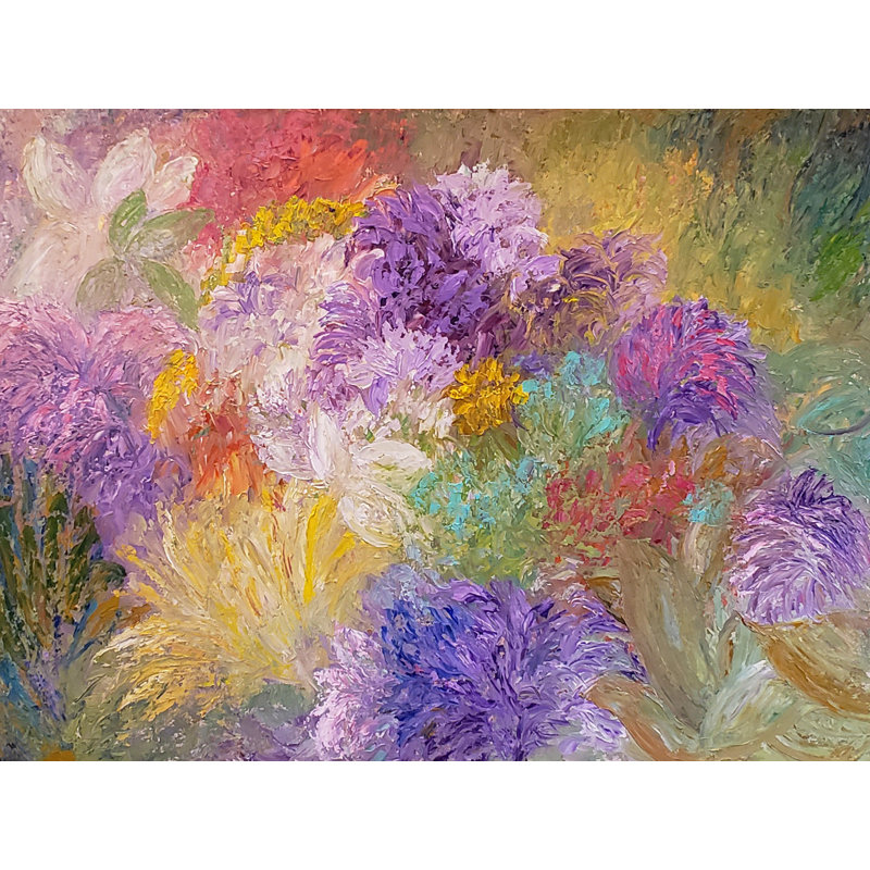 Flower Garden Print by Marsha Heller