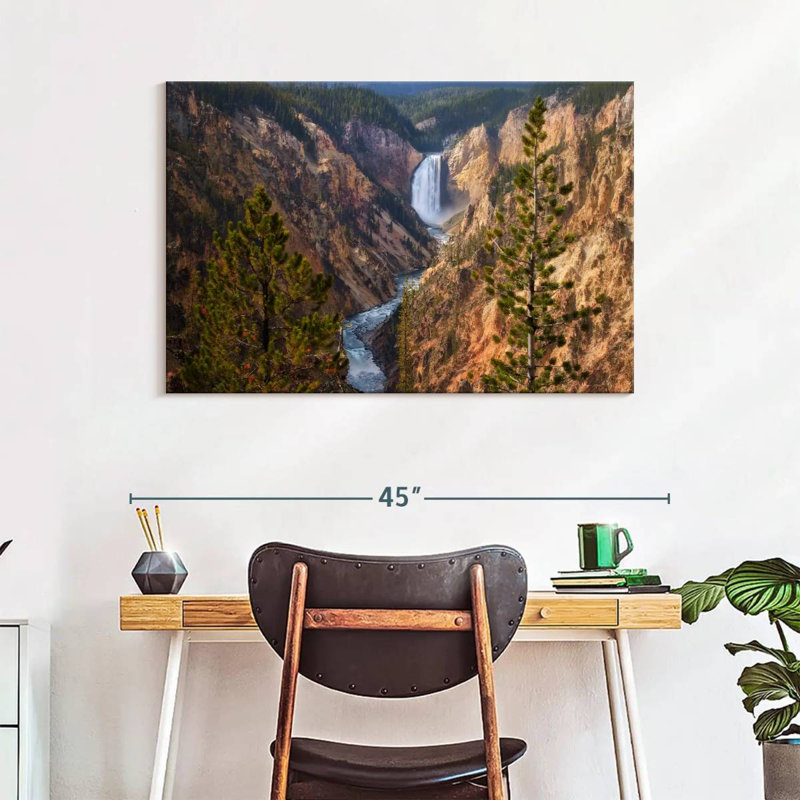 Alvord Great Yellowstone River, H 26 po x l 39 po