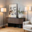 Armoire d'entrée de style italien moderne-1475350157