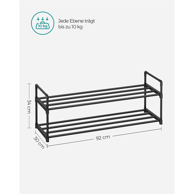 9 Pair Shoe Rack