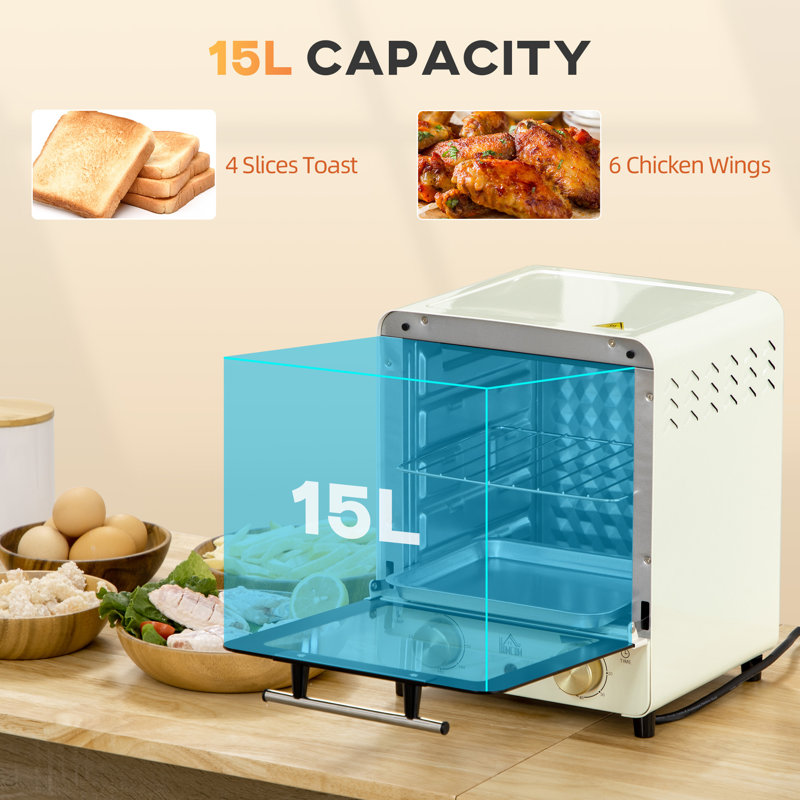 HOMCOM Toaster Oven