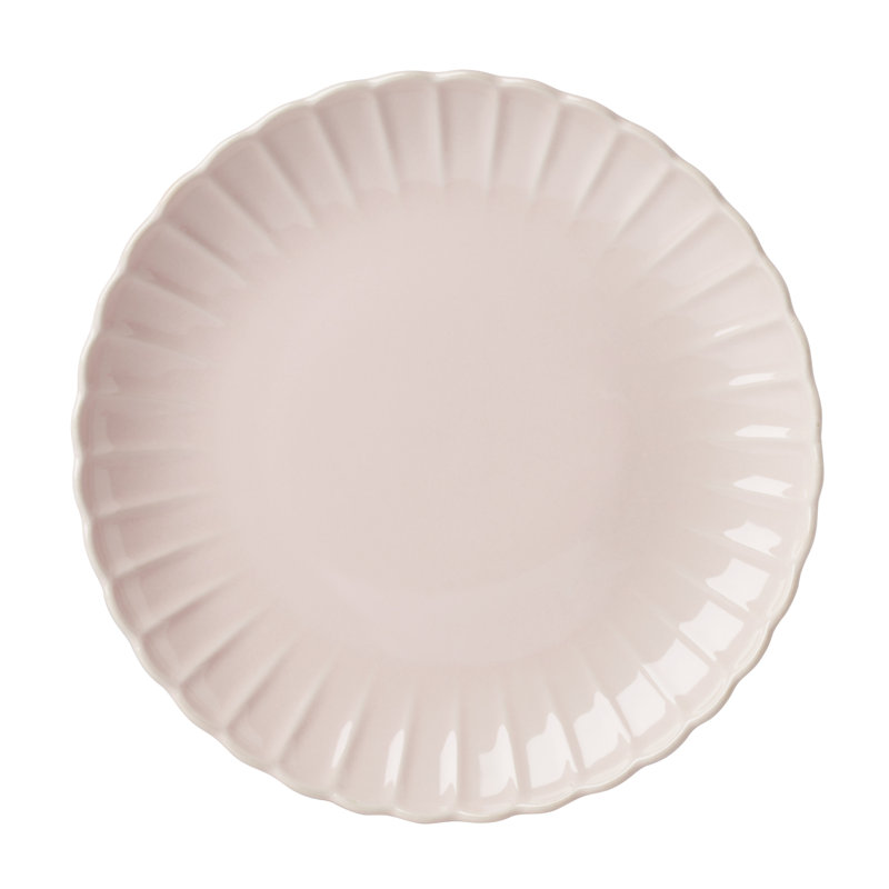 Lenox French Perle Scallop Blush 12-Piece Dinnerware Set