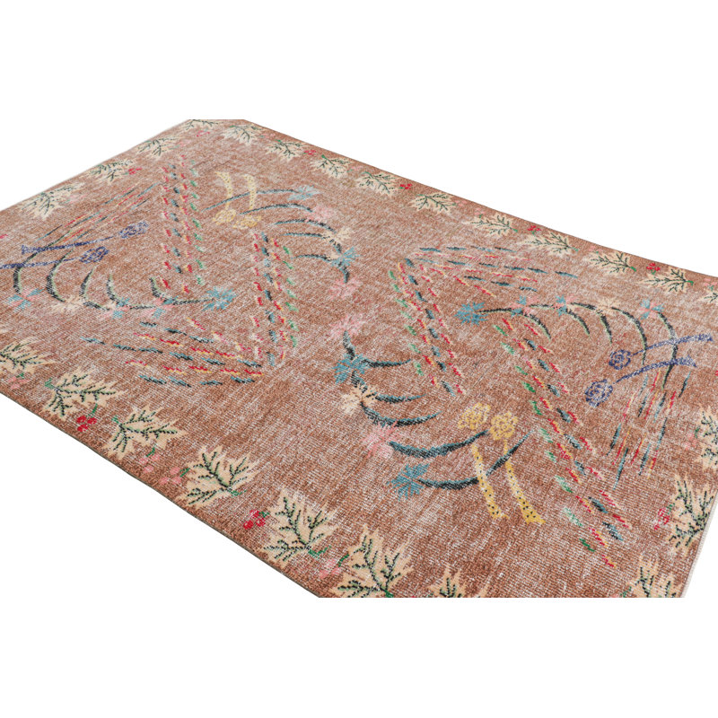 One-of-a-Kind 5'11”x8'10” Hand Knotted Area Rug