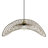 15.75"W Emma Industrial Brass Round Shade Pendant