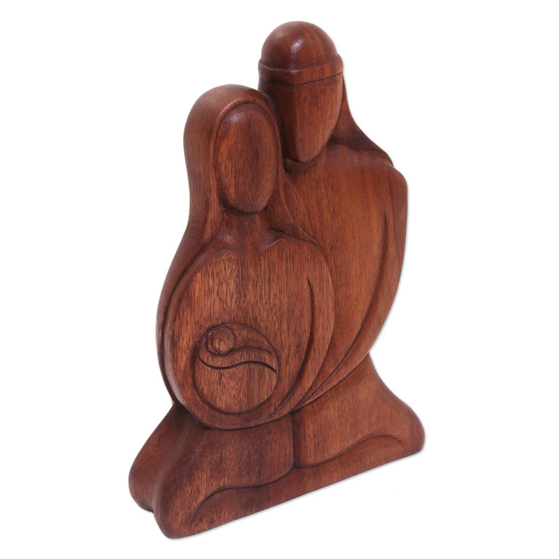 Figurine en bois Galleti Family Intimacy